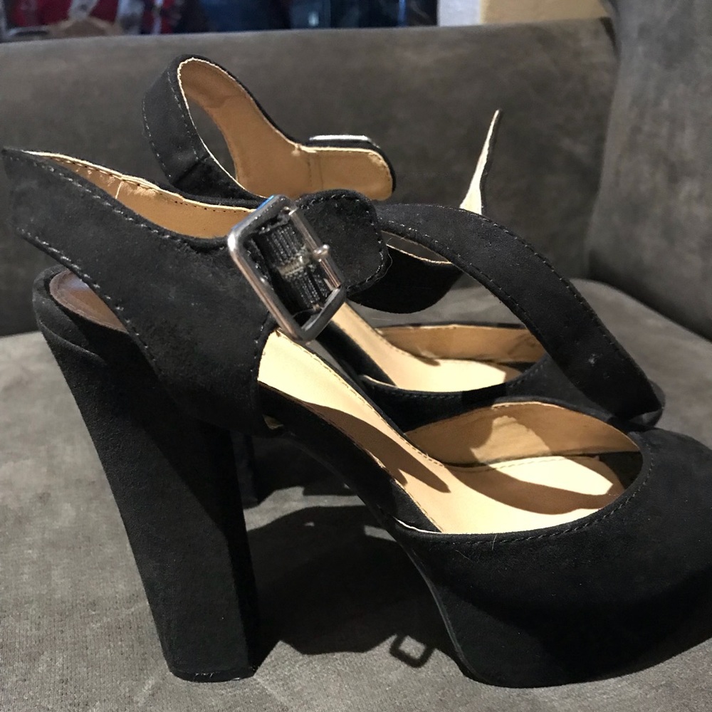 Black heels